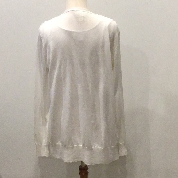 Pure DKNY cardigan & cami set, white, size M - Picture 8 of 12